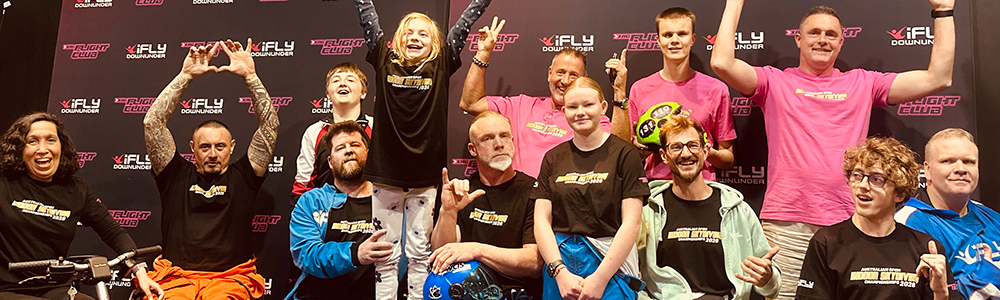 Indoor Para Skydivers 2026 Sydney Australia